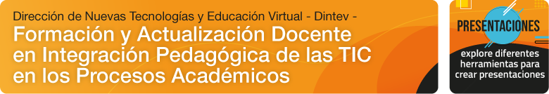 imagen taller Presentaciones: explore diferentes herramientas para crear presentaciones en línea