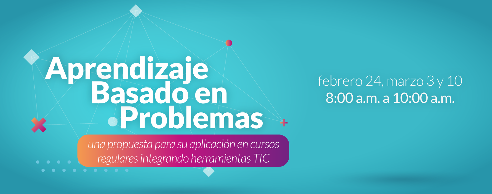 Imagen del taller Aprendizaje Basado en Problemas (ABP): una propuesta para aplicar ABP en cursos regulares integrando herramientas TIC