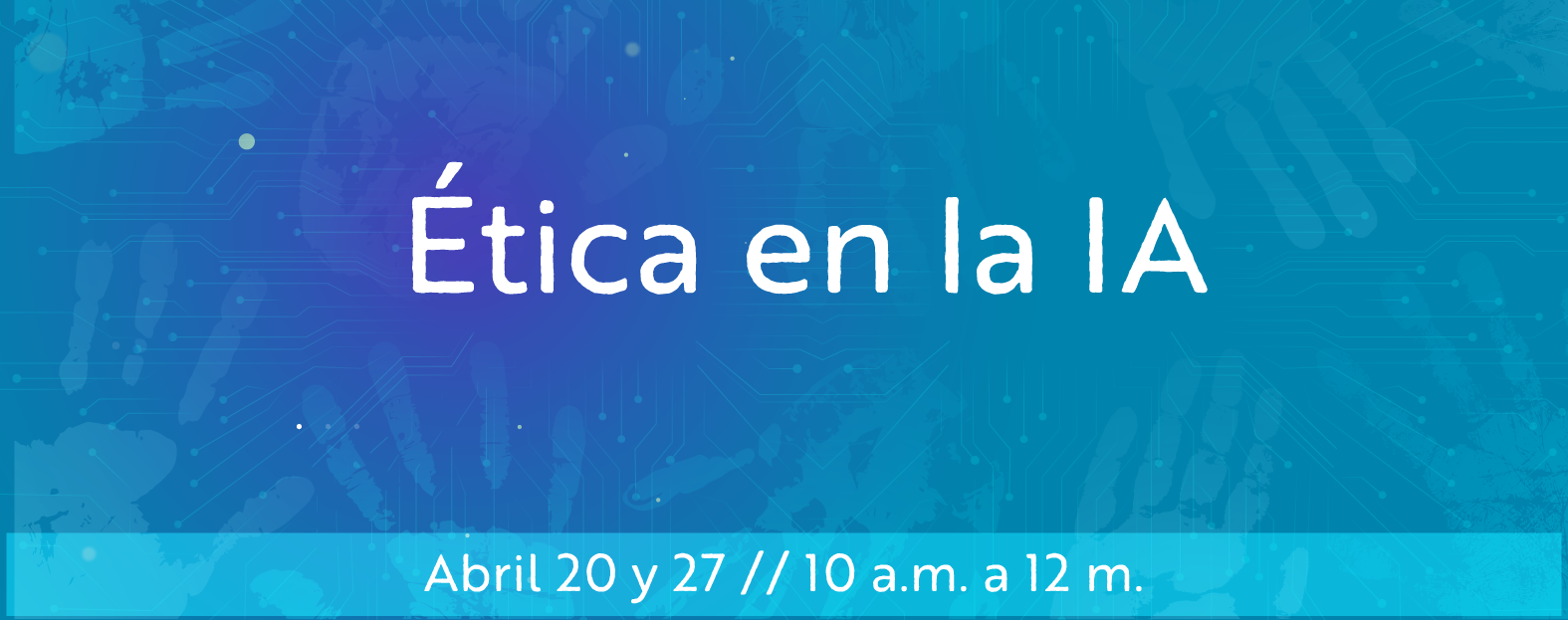 Imagen del taller Ética en la IA