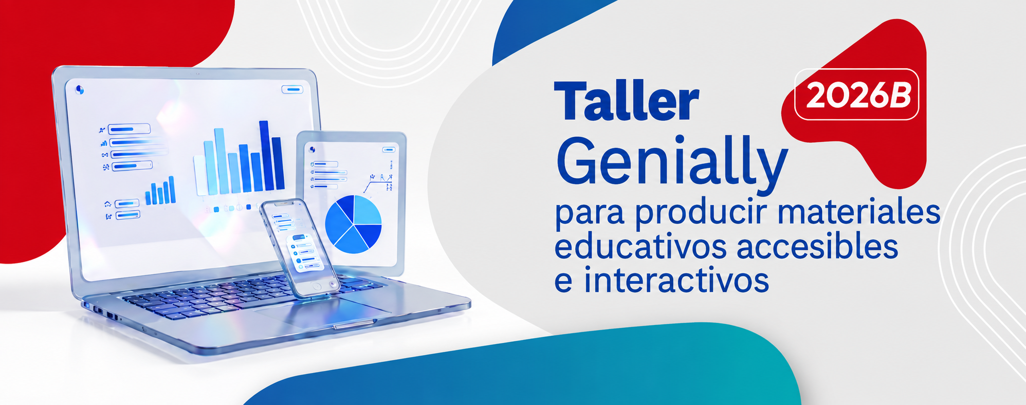Imagen del taller Genially como herramienta para producir materiales educativos