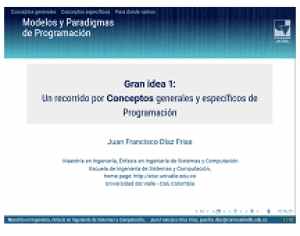 Mooc : Modelos y Paradigmas de programación